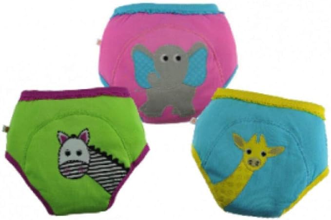 ZOOCCHINI Girls' Organic Cotton Potty Training Underwear