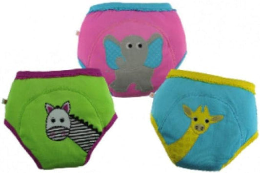 ZOOCCHINI Girls' Organic Cotton Potty Training Underwear