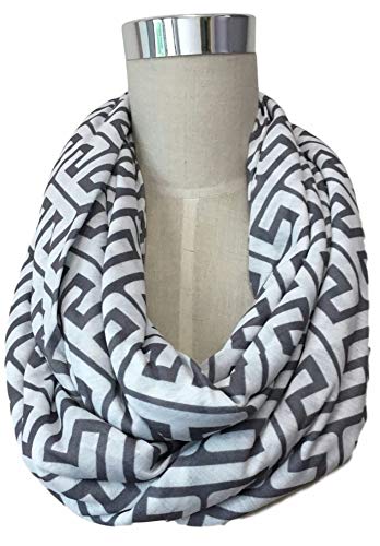 Infinity Nursing Scarf for Breastfeeding | Cover Hides Back for Discreet Privacy