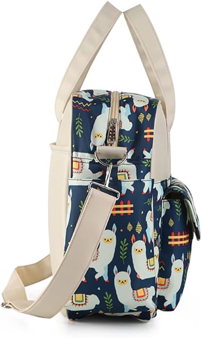 Kamay's Mummy Shoulder Bag Diaper Bag Chic Nappy Changing Bag Tote/Messenger Style Large with Changing Mat, Adjustable Straps