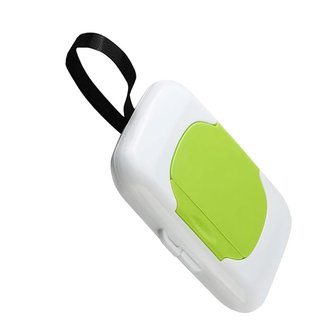 Wipes Dispensers Refillable Wipe Holder Baby Wipe Box Case for Indoor Outdoor Reusable Travel Wet Wipe Container