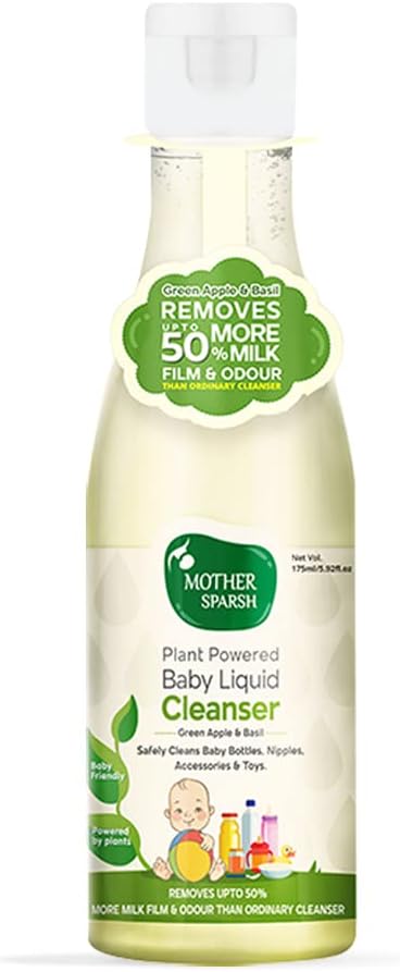 Baby Cleanser - Plant Powered, 175ml by Mother Sparsh Store