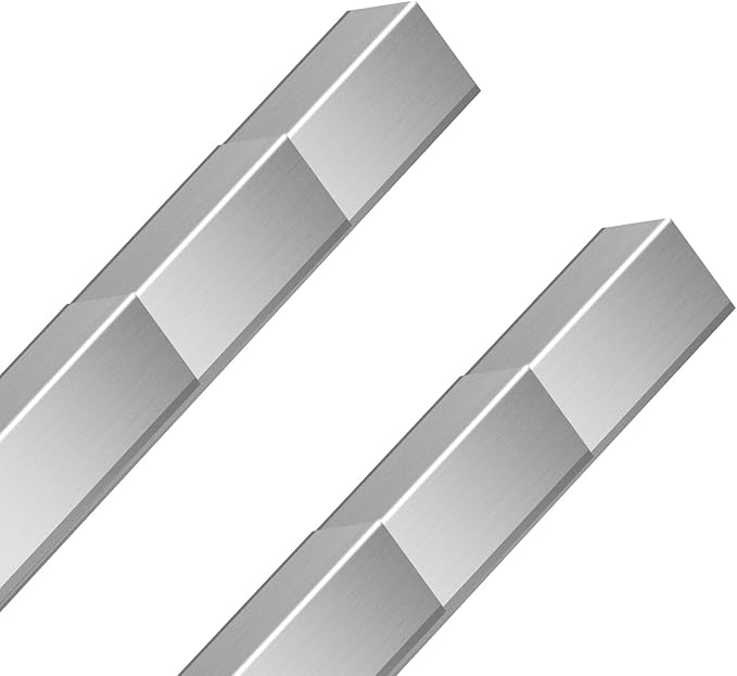 6pcs Metal Aluminum Steel Corner Guards 48” Metal Wall Corner Protector Guard for Walls (1.6 x 1.6 x 48 inch)