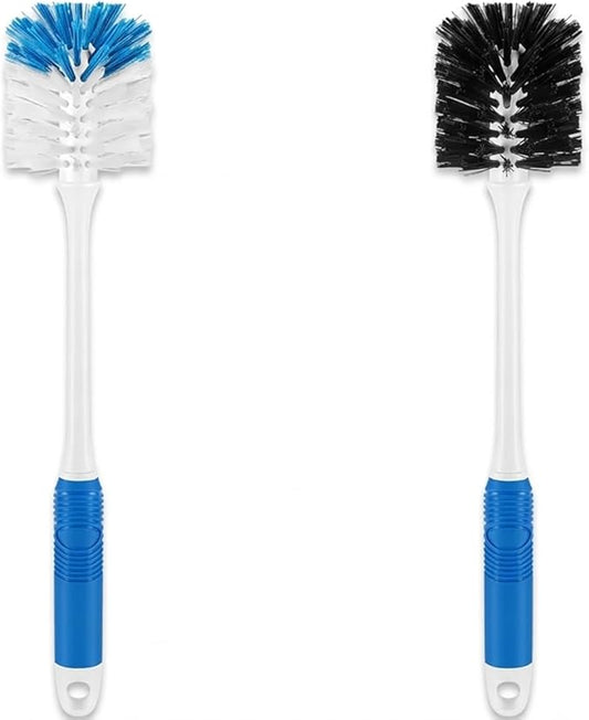 Bottle Brush Cleaner Set—Long Water Bottle Brushes for Tumblers, Cups, Glassware & Baby Bottles, 2 Pack
