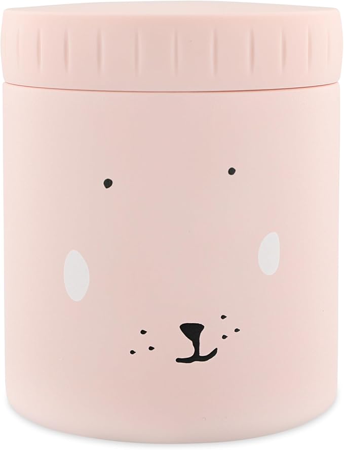 Trixie Insulated Food Jar - Mrs. Rabbit | 350ml | Leak-Proof & Portable | Keeps Food Hot or Cold | Stainless Steel | Kids' Lunch Container