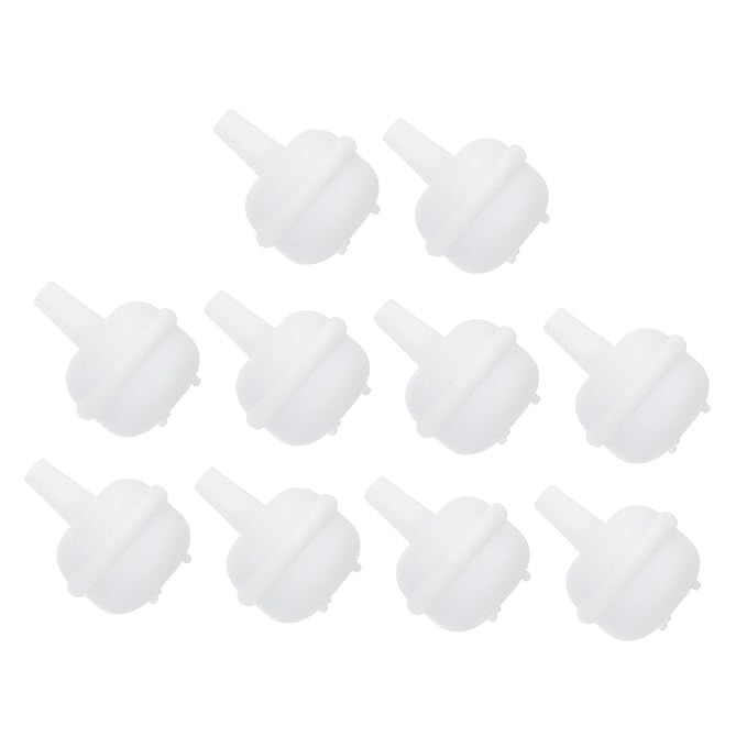 MERRYHAPY 10 Pack Baby Bottle Straw Bead Sippy Cup Milk Bottle Gravity Weights for Baby Safe Food Grade Silicone Easy to Carry Store