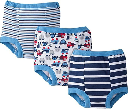 3-pack Boys Car Training Pants