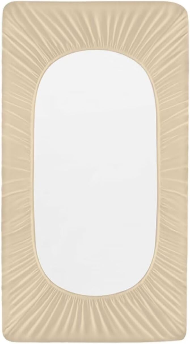 Easter Rabbit Print Changing Pad Cover Change Table Covers for Baby Girls Green Hat Soft Breathable Changing Pad Sheets Cover