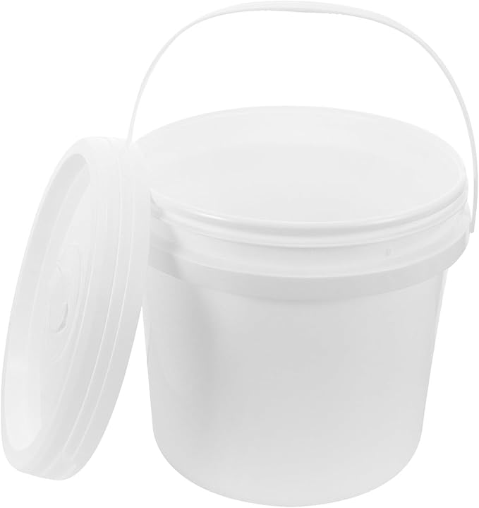IMIKEYA Large Plastic Wipe Dispenser Bucket Portable Wet Tissue Holder for Car Home Office Convenient Wipes Storage for Easy Access and Organization
