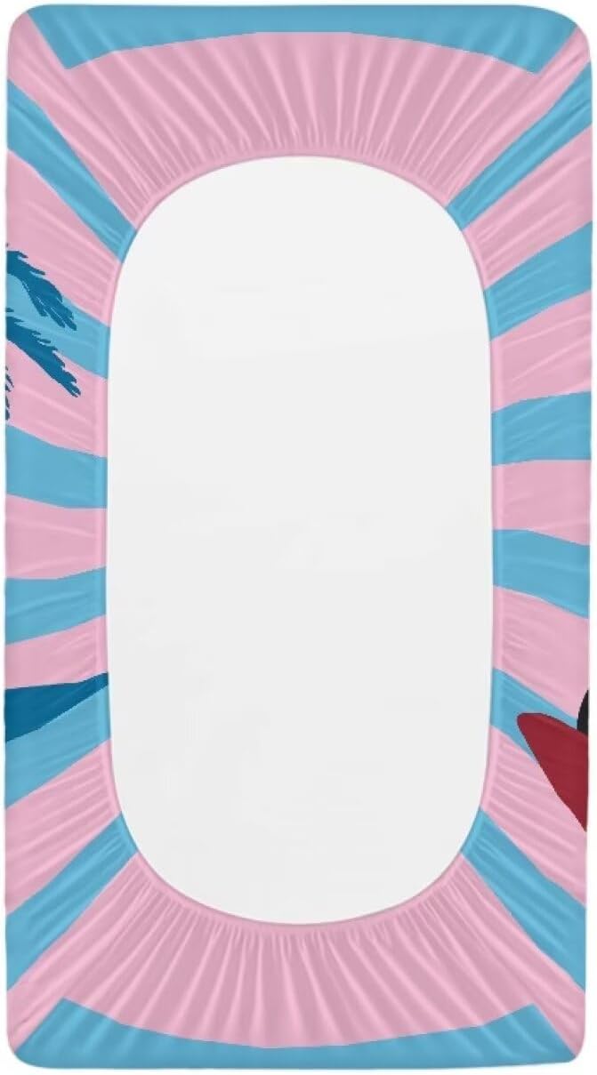 Carton Dog Driver Change Pad Covers Stain Resistant Baby Diaper Change Table Covers Universal for Most Change Pad Machine Washable
