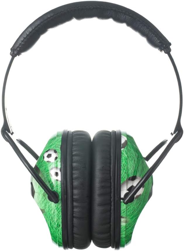 Kids Hearing Protection,25dB NRR Noise Reduction,Sound Proof for Kids,Toddler,Safety Earmuffs for Concert,Airplane,Autism,Monster Jam,Travel,School- Football