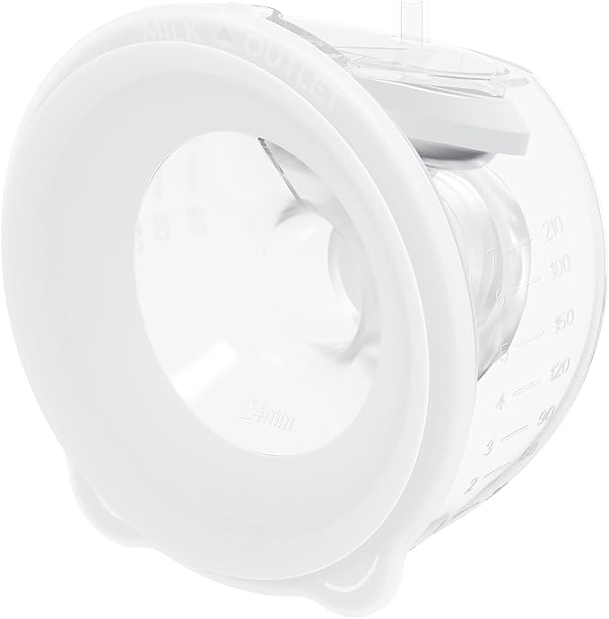 Momcozy Original S12Pro Quick Replacement Accessories, Only Compatible with Momcozy S12Pro Quick Breast Pump NOT for S9Pro/S12Pro (Full Set Collector 210ml,1 Pack)