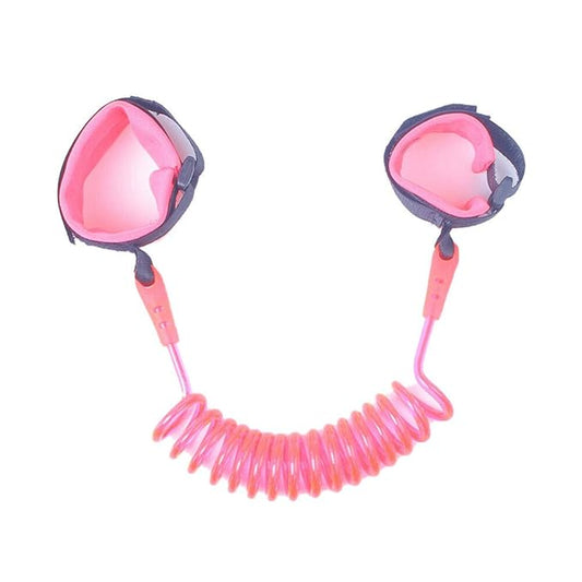 Magik Anti-Loss Strap Wrist Link Hand Harness Leash Band Safety Toddlers Child Kid (Pink, 98.5'' / 2.5m, 1 Pack)