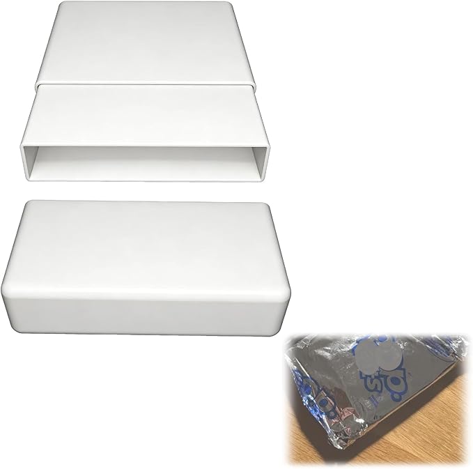 Protective Storage Case for Pop-Tarts, Portable Snack Holder, Crush-Resistant Travel Food Container (White)