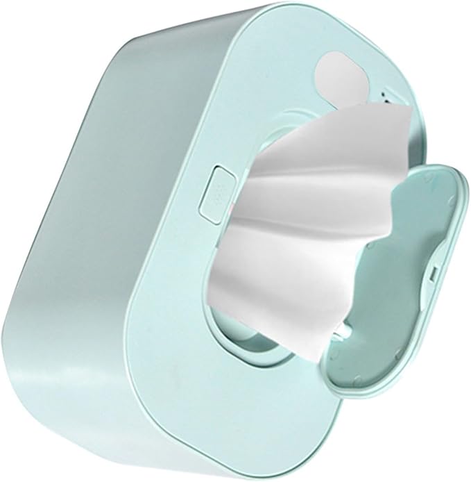 Cocoarm Baby Wipe Warmer Baby Wipe Heater Even Heating Wet Wipes Warmer and Dispenser USB Powered Wipe Warmer for Babies, Holding 80pcs Wipes (Constant Temperature)