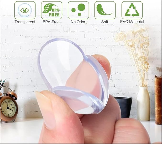 Corner Protector Baby, Table Corner Guards & Edge Protector for Baby & Baby Safety, Corner Guards for Furniture (18 pcs)