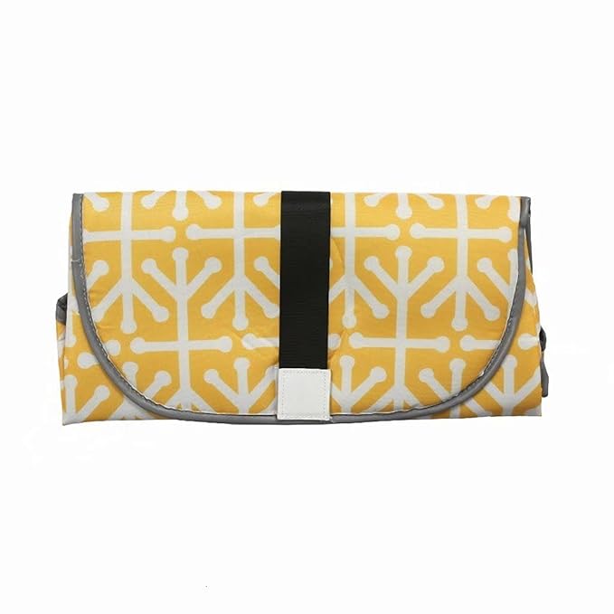 Portable Changing Pad for Baby Waterproof Foldable Diaper Bag Travel Changing Mat Station Padded Diaper Clutch