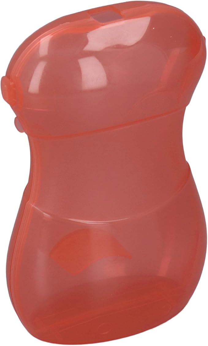Hilitand Universal Multipurpose Design Baby Squeeze Proof Holder for Juice Box, Leakproof Self Feeding Food Pouch Holder with Versatile Design (Red)