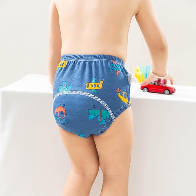Potty Training Underwear for Girls, Toddler Training Underwear Boys (10 Packs, 3-4T, Multi-Colored