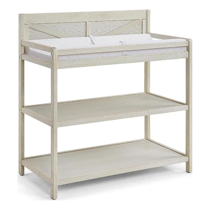 Suite Bebe Barnside Changing Table in Washed Gray