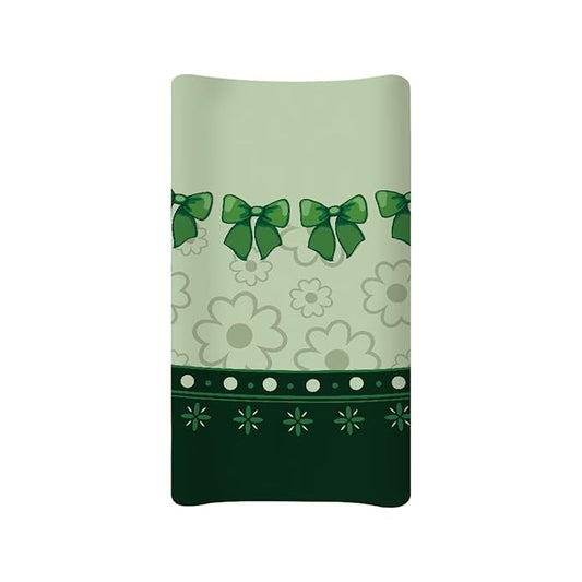 St Patricks Day Changing Pad Covers Flower Changing Pad Cover Green Diaper Changing Pad Cover Portable 32''*16'' Changing Pad -Cover