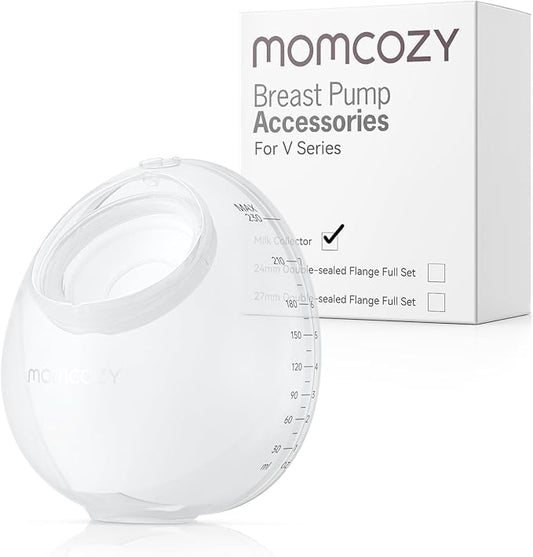 Momcozy Milk Collector Only for Momcozy V1 Pro/V2 Pro. Original V1 Pro/V2 Pro Breast Pump Replacement Accessories, 1 Pack