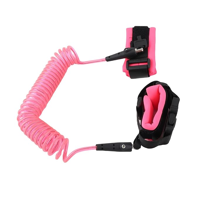 Triple Protection Excellent Walking Safety Leash, Breathable Wrist Leash, Safe for Outdoor(Pink)