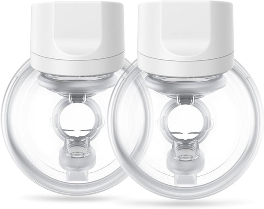 Momcozy Hands-Free Breast Pump S12 Pro, 2 Pack, Snow Color