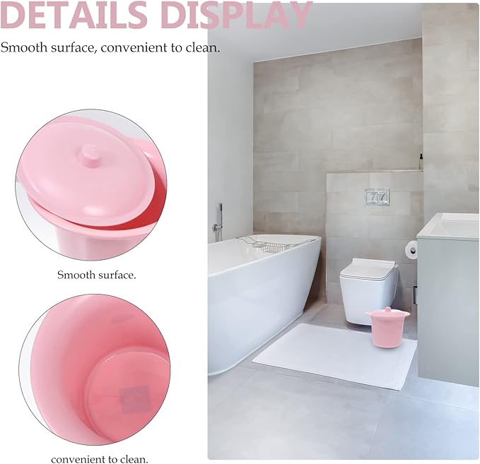 Cabilock 1pc Children's Potty Portable Toilet Chamber Bucket Camping Potty for Adults Pee Pot Bucket for Cleaning Urinal Spittoon Women Potty Male Plastic Miss Night Urinal Outdoor