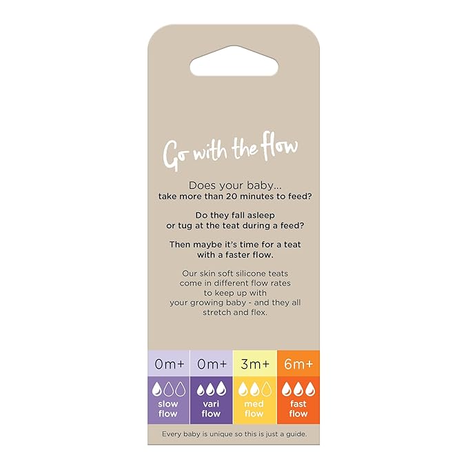 Tommee Tippee Teat Closer to Nature Fast Flow 6m+ 421142