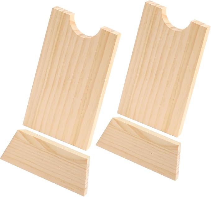 2-Pack Wooden Couch Blocker & Wall Spacer, Solid Wood Sofa Protector for Wall Protection, Prevents Couch Gaps and Fire Hazards from Heaters, Universal Furniture Gap Filler (Round)