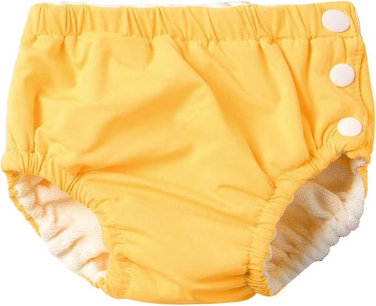 Baby Boys Girls Reusable Swim Diaper Washable Adjustable Bloomers Swimsuit Swimming Apparel