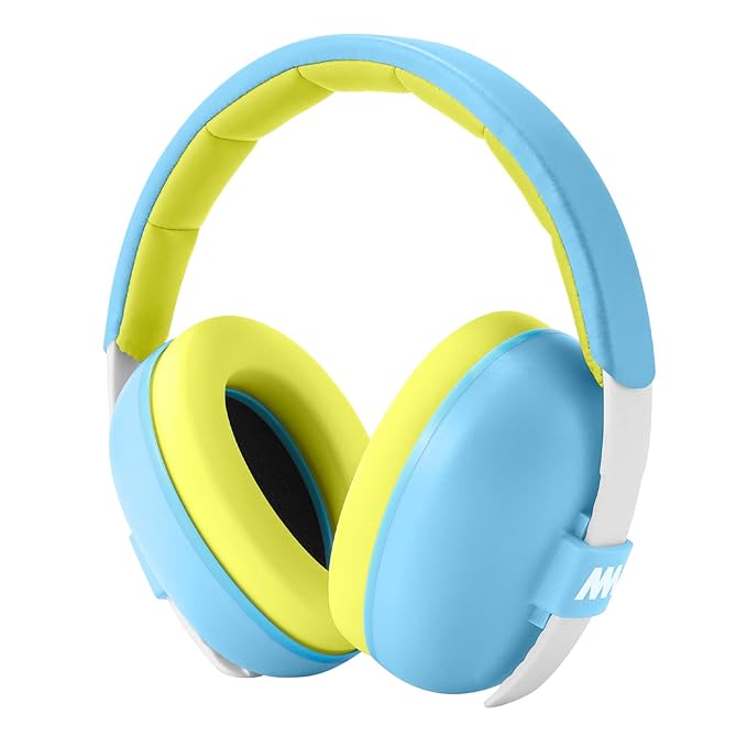 Baby Ear Protection Noise Cancelling Headphones for Babies and Toddlers - Mumba Baby Earmuffs - Ages 3-24+ Months
