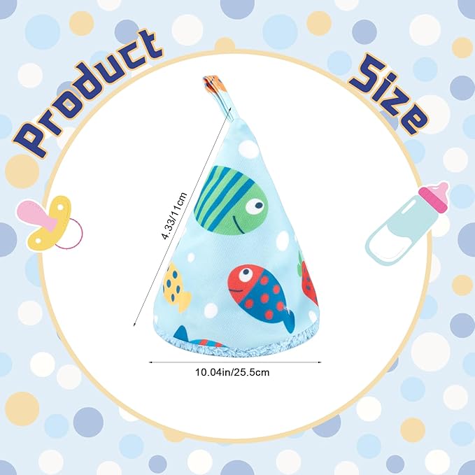 6 Pcs Coral Velvet Peepeeteepe Baby Boy, Strong Water Absorption Pee Peep Teepee for Baby Boy, Reusable Pee Covers for New Parents Gift