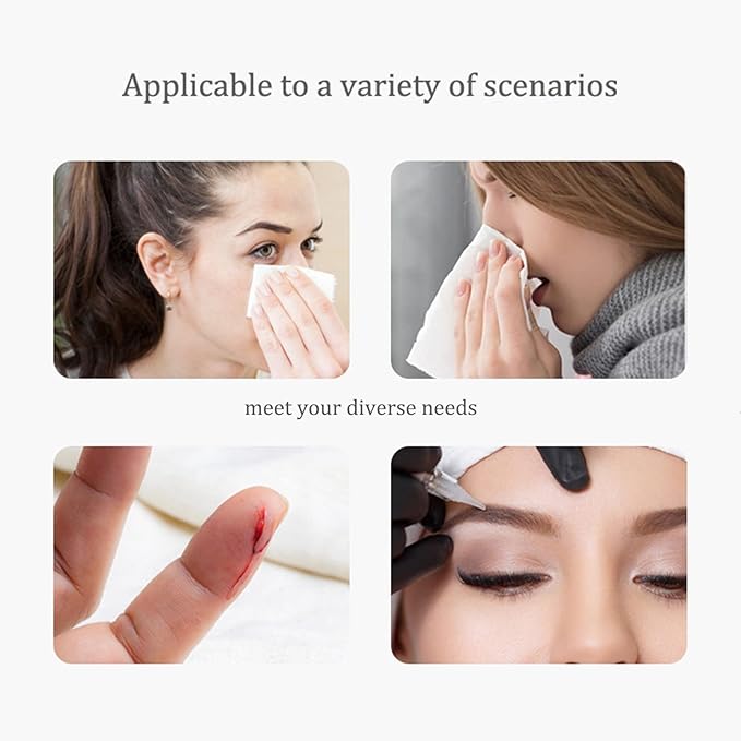 Unscented Saline Cleansing Wipes, Soft Pre-Moistened Wipes for Face Eye and Delicate Skin, Daily Personal Care Portable Travel Wipes, 48 Count