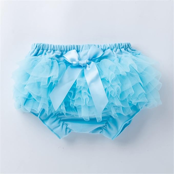 Infant Baby Girls Tutu Skirt Toddler Ruffled 𝐃iaper 𝐂overs Cute Lace Ruffled Tiered Bloomers Bubble Shorts Underwear