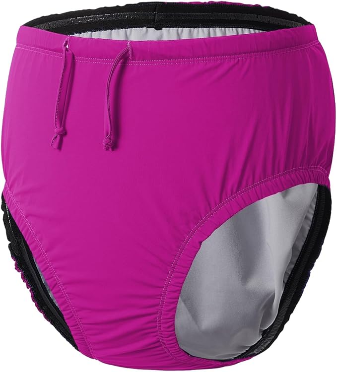 Adult Reusable Swim Diapers Special Needs Swimwear for Incontinence Cloth Diaper Covers Waterproof,Leakproof, Unisex