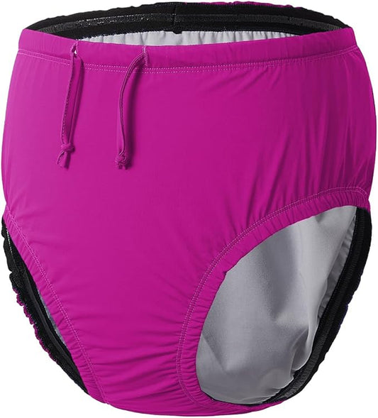 Adult Reusable Swim Diapers Special Needs Swimwear for Incontinence Cloth Diaper Covers Waterproof,Leakproof, Unisex