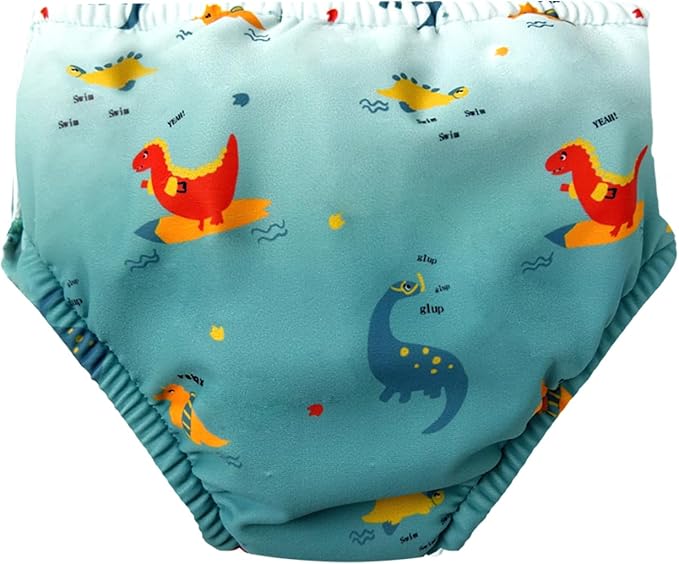 Baby Reusable Swim Diaper - UPF 50+ 6-12 Months - Swim Diapers for Toddlers