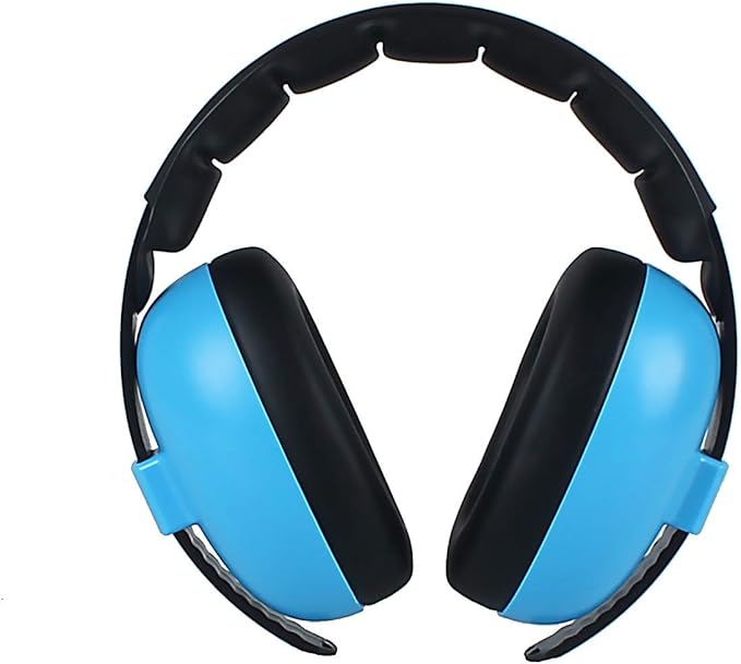 GREUS Baby Hearing Protection Safety Earmuffs Noise Reduction Adjustable 0-36Months