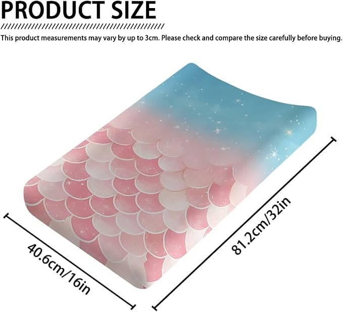 Changing Pad Covers for Boys Girls Carddle Sheet Set for Baby Boys Girls Breathable & Washable Cover