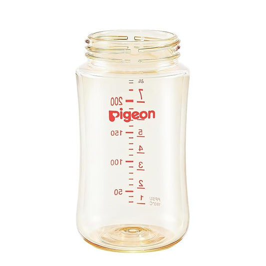 Pigeon PPSU Baby Bottle Replacement Body – 8.1 oz/240 ml, Wide Neck, Heat-Resistant, Drop-Proof, Durable, Easy to Clean, Perfect for 3+ Months Baby, 1 Pack