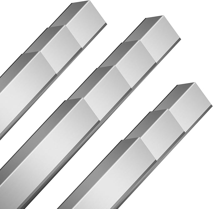 10pcs Metal Aluminum Steel Corner Guards 48” Metal Wall Corner Protector Guard for Walls (2 x 2 x 48 inch)