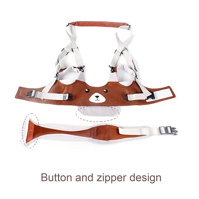 Baby Walking Harnesses, Handheld Baby Walk Helper, Adjustable Size Infant Walker Harness Assistant Belt Walk Learning Helper Walk Support Assist Trainer Tool for 8 to 24 Month Infant