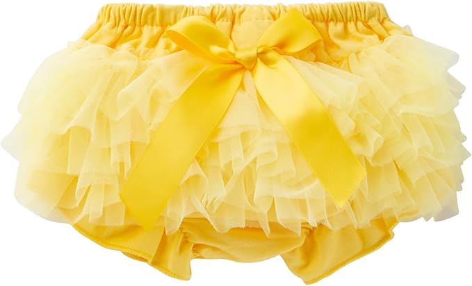 Infant Baby Girls Tutu Skirt Toddler Ruffled 𝐃iaper 𝐂overs Cute Lace Ruffled Tiered Bloomers Bubble Shorts Underwear