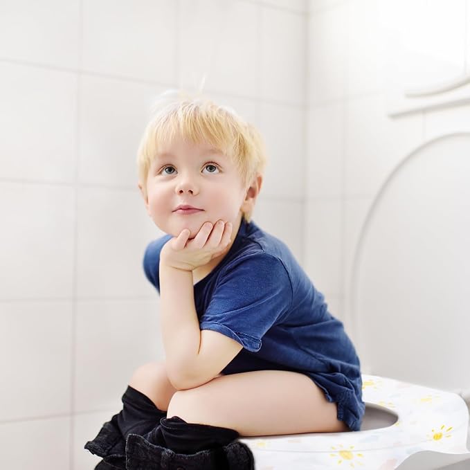 Disposable Toilet Seat Cover - Convenient, Hygienic, and Essential for Potty Training and Road Trips (Pack of 10)
