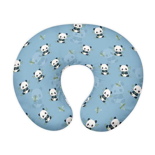 Panda Design Baby Nursing Pillow Cover Ultra Soft Comfortable Newborn Nursing Pillow Case Durable and Easy to Clean