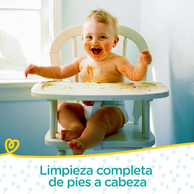 Baby Wipes, Pampers Baby Diaper Wipes, Complete Clean Scented, 6X Pop-Top Packs, 432 Total Wipes