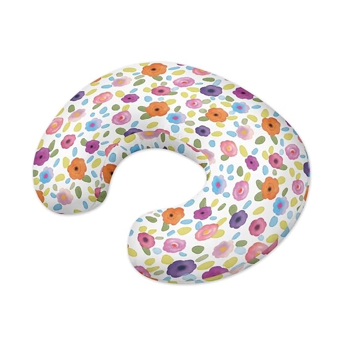 Nursing Pillow Cover Slipcover Colorful Floral Soft Maternity Breastfeeding Newborn Infant Feeding Cushion Cover Breathable Breastfeeding Cover