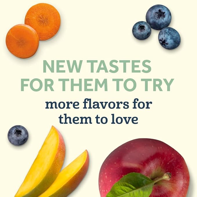Gerber Organic Baby Food WonderFoods Banana Strawberry Beet & Oatmeal, 3.5 Oz Pouch (Pack of 3)